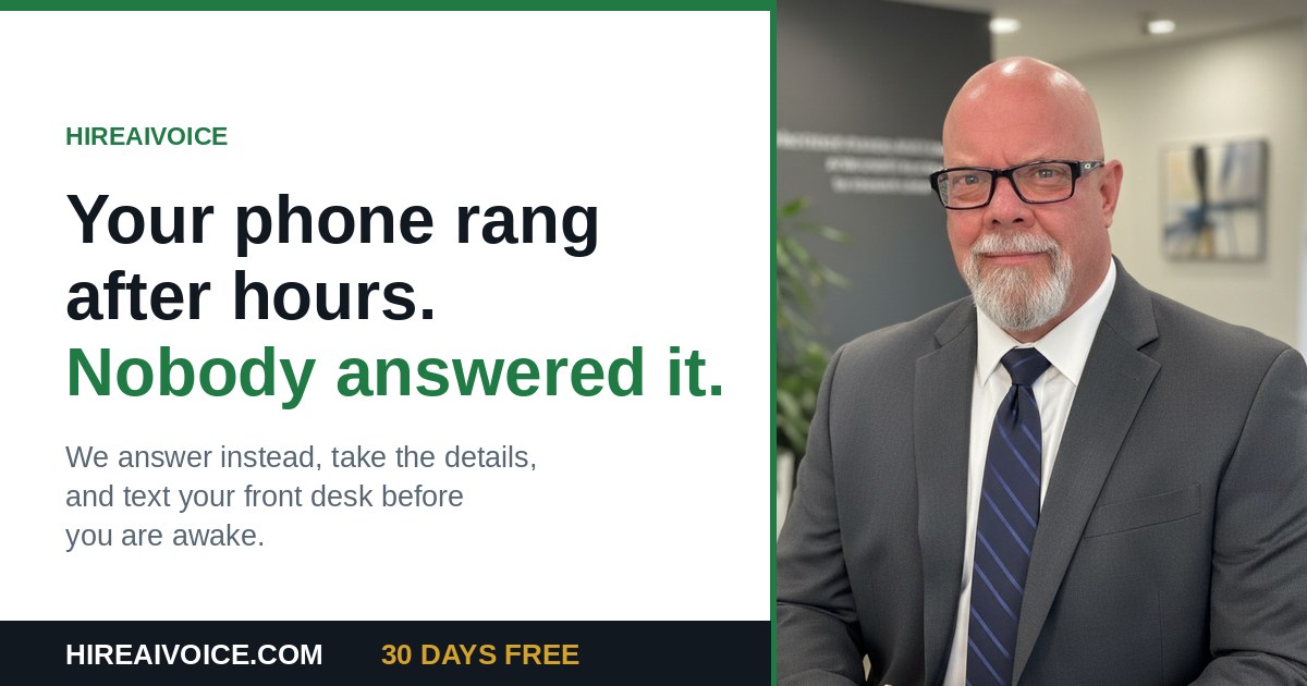 The real cost of a missed call for a service business, Hire AI Voice